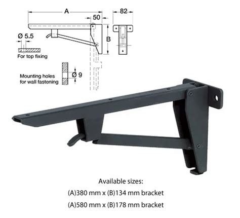 heavy duty folding brackets